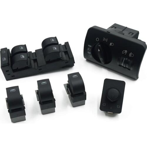 For Audi A6 C5 RS6 S6 Allroad 1998 - 2004 Side Mirror Window Headlight Switch 4B0 959 851 4B0 959 855 4B1 959 565A 4B1 941 531C
