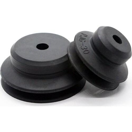 PJG Double-Layer Vacuum Suction Cup Heavy-Duty Industrial Robot Silicone Suction Nozzle Manipulator Pneumatic Accessories