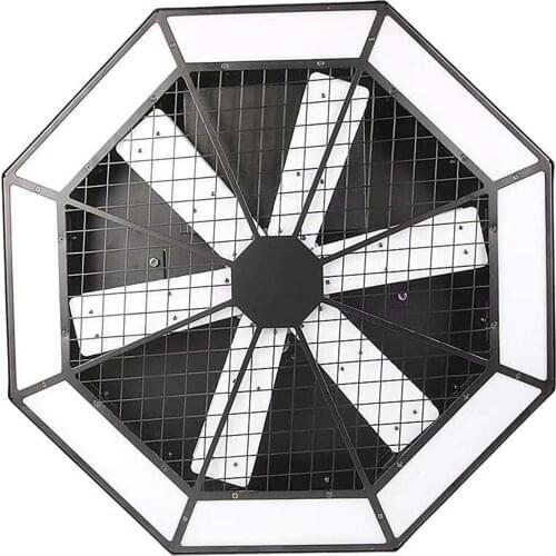 LED Fan Effect Light 576 lamp beads DMX512 voice control for party light color music DJ Disco Lights Stage Super Strobe Lighting