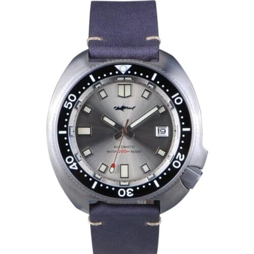 Titanium Case Mens Diving Watch Sapphire NH35A Automatic Movement C3 Luminous Mechanical Dive Wristwatch