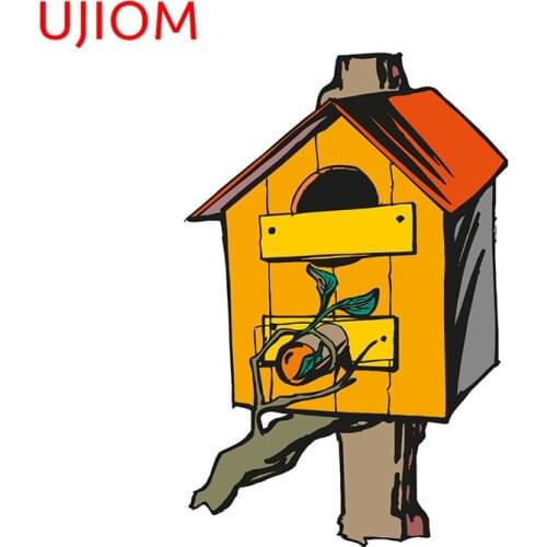 UJIOM Bird Feeder Icon Home Decoration Bedroom Living Room Decorations Decals Refrigerator Air Conditioning Decals for Furniture