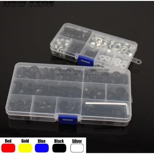 Universal Motorcycle Fairing bolts & nuts fairing screws kit fit for SUZUKI GSXR750 SRAD 1996-2000 750 GSX-R750 1996-2000