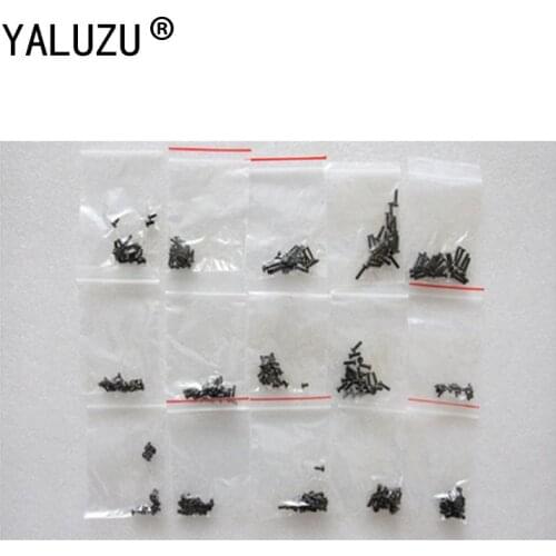YALUZU New 75 Pcs Laptop Screws Set Kit with case Computer Repair Screw Set Laptop repair screws 15 specifications set black