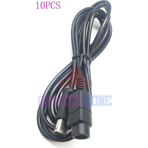 10PCS 1.8m Controller Extension Cable Cord for Nintendo GameCube NGC Controller Extended Leads