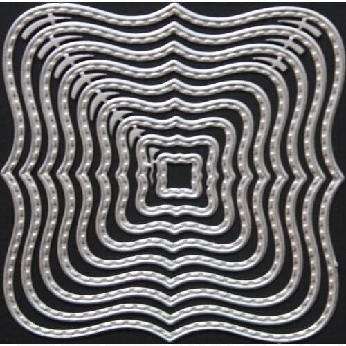 2021 Lace Metal Cutting Dies DIY Scrapbooking Paper Photo Album Crafts Knife Mould Cards Embossing Mold Stencils for Decor