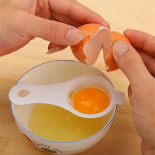 3Pcs/Set Plastic Egg Yolk Creative Separator Eco Friendly PP Food Grade Material Egg Divider Home Kitchen Tools Egg Tools