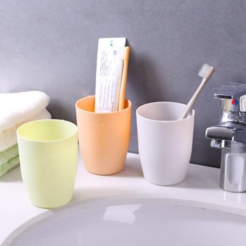 Lovers Mouth Cup Plastic Water Cup Household Simple Wash Cup Travel Portable Brushing Cup Bathroom Cup