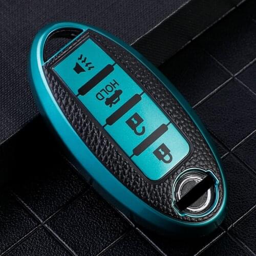 4 Buttons Soft TPU Car Remote Key Case Cover Shell For Nissan Qashqai X-Trail T32 T31 Juke J10 J11 Kicks Tiida For Infiniti