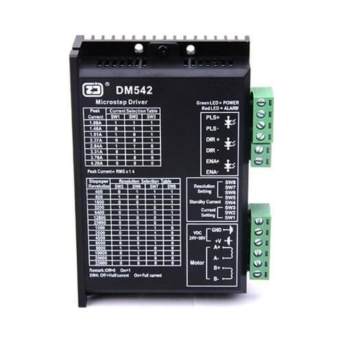 Leadshine 2 Phase Analog Stepper Driver M542 Max 50 VDC 4.2A for Stepper Motor NEMA 23