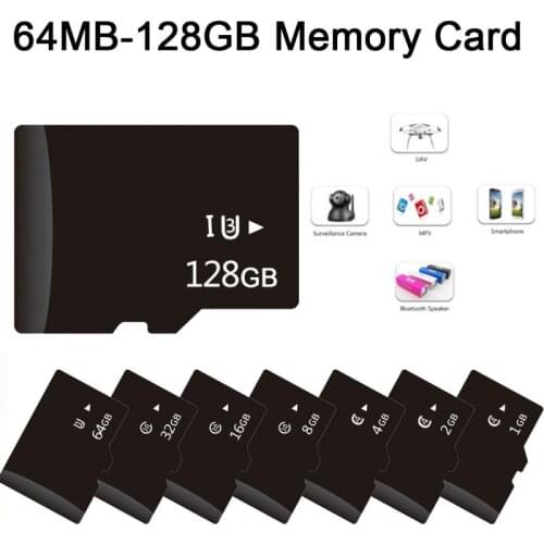 Micro Flash Memory Card 512MB/2GB/4GB/8GB/16GB/32GB/64GB/128GB Class 10 U1 U3 High Speed Phone Camera Accessories 2021 Hot