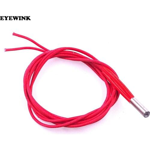 50pcs 12v/24v40w Reprap 12v/24V 40W Ceramic Cartridge Heater for 3D Printer Prusa Mendel