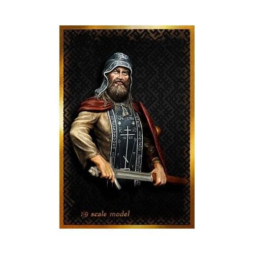 1/9 Scale Models Miniature Resin Crusader Historical Figures Figure Unpainted GK Model Kit Diorama Handmade Assembling DIY