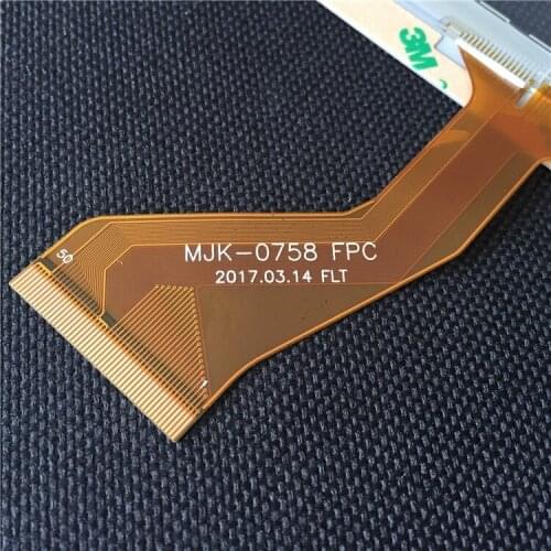 MJK-0758 FPC with camera hole on middle Touch Screen Panel Digitizer Sensor Replacement Parts Free Shipping