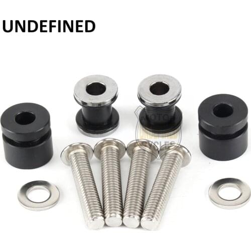 Motorcycle Backrest Sissy Bar Rack Docking Hardware Kit For Harley Softail Breakout 2013-2017 Luggage Rack Mounting Hardware Kit