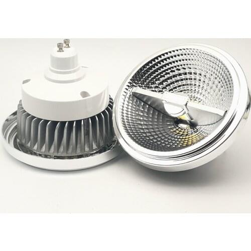 15W COB LED Bulb G53 AR111 lamp AC85-265V GU10 AR111 COB LED spotlight ES111 Dimmable LED Light AR111 LED AC85-265V