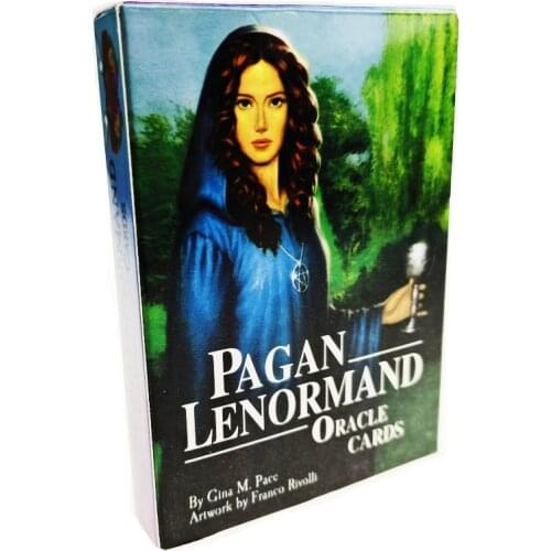 Pagan Lenormand Oracle Cards Tarot Deck cards read the mythic fate divination for fortune games