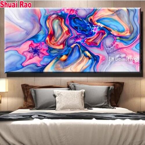 5D DIY Diamond Painting Abstract line Full Square Round Diamond Art Mosaic Cross Stitch Home Decor Beautiful Art Large Home Deco