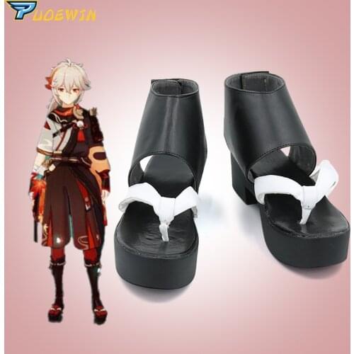 Anime Genshin Impact Kaedehara Kazuha Cosplay Shoes
