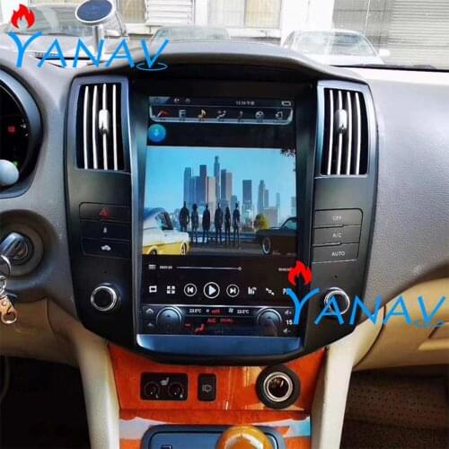 Car radio player auto Gps navigation For-Toyota harrier airs 2008 car Android multimedia player 11.8" HD touch vertical screen