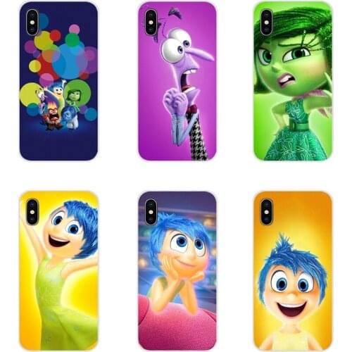 For Samsung Galaxy S2 S3 S4 S5 Mini S6 S7 Edge S8 S9 S10E Lite Plus Joy and Sadness Inside Out Accessories Phone Cases Covers
