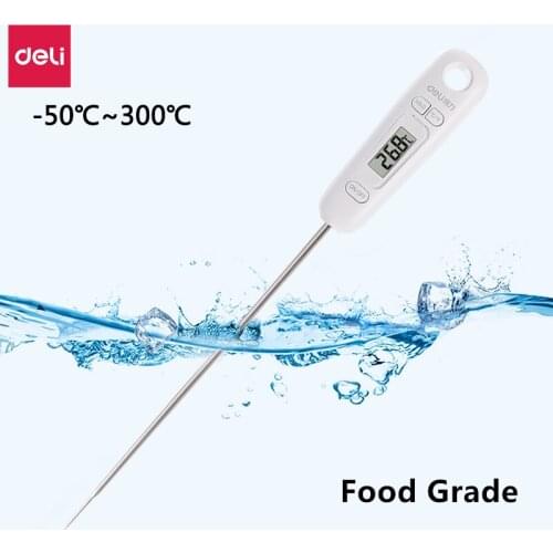 Deli Food Thermometer Digital Kitchen Thermometer Cooking Food Probe BBQ Electronic Oven Kitchen Tools