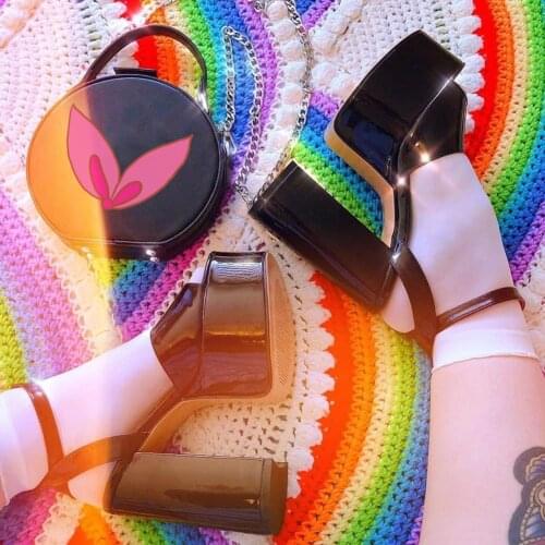 DoraTasia 2021 Summer Brand New Fashion womens Sandals Platform Peep Toe Thick High Heels Sandals Elegant Sexy Party Shoes Lady