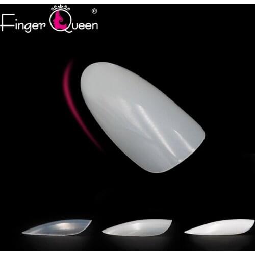 Fingerqueen 500pcs Pack By OPP Bag Fashion False Acrylic Nail Tips Coffin Fake Nails UV Gel Manicure Fake Nail Tips FQ822
