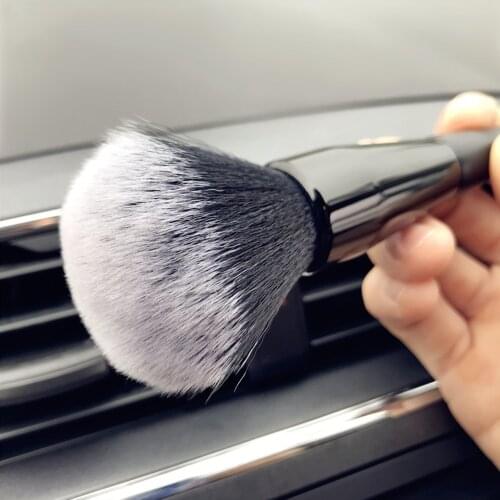 7.87 inches Car Styling Soft Car Cleaning Vent Brush Auto Electrostatic Vent Dust Remove Tools Cleaner Interior