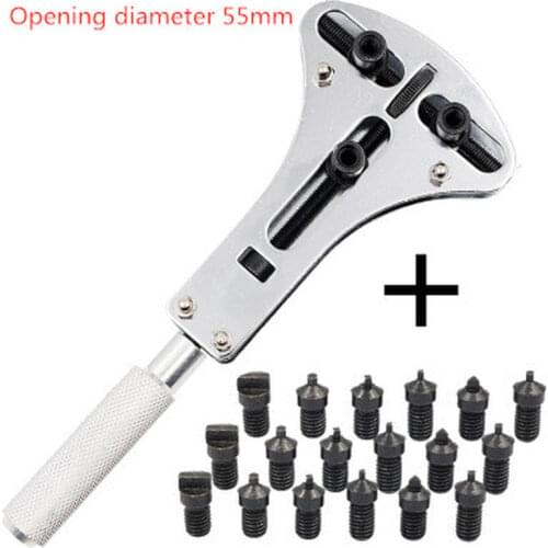 Watch Tool Kit Waterproof Screw Adjustable Back Case Opener Remover Wrench Wrist Repair Back Cover Opener Watchmaker Tools