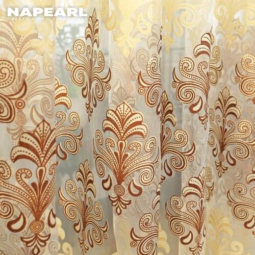NAPEARL Linen Curtains For Windows