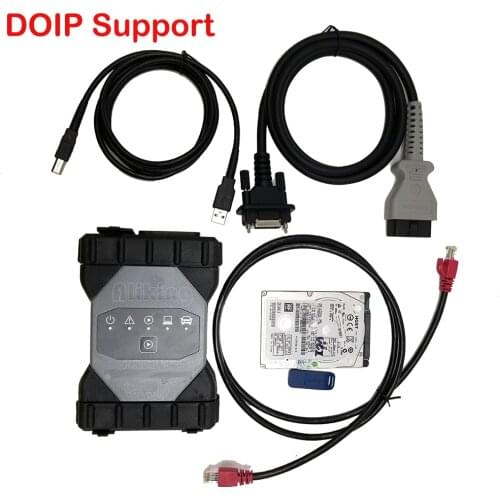 New MB Star C6 MB Diagnosis VCI SD Connect C6 CAN/DOIP Diagnostic VCI with 2019.12 Software HDD/SSD update by mb star c4/sd c5