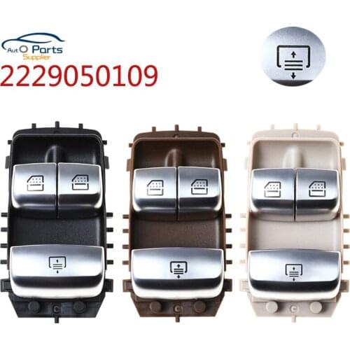 Yaopei New Master Power Window Switch For Mercedes Benz S450 S500 S560 S63 AMG A2229050009 A2229050109 High Quality