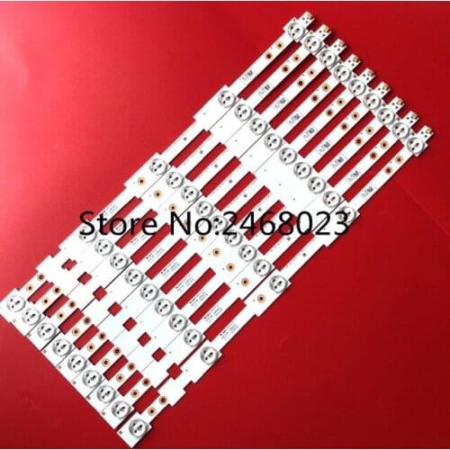 6 PCS/lot 39" LED strip SW 39 3228 05 REV1.1 120814 5 LEDS(1 LED 3V) 420mm