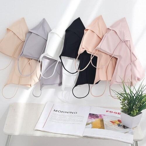 Soft Tube Top with Chest Pad Camisole Spaghetti Strap Wire Free Push Up Backless Bra Sexy Lady Underwear Seamless Wrapped Chest