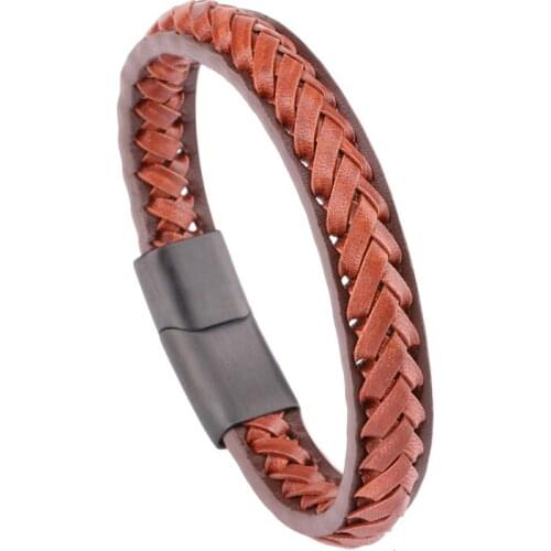 Vanbula Retro Fashion Woven Hollow Stainless Steel Couple Bracelet Jewelry Gift for Boyfriend Bracelet Small Jewelry