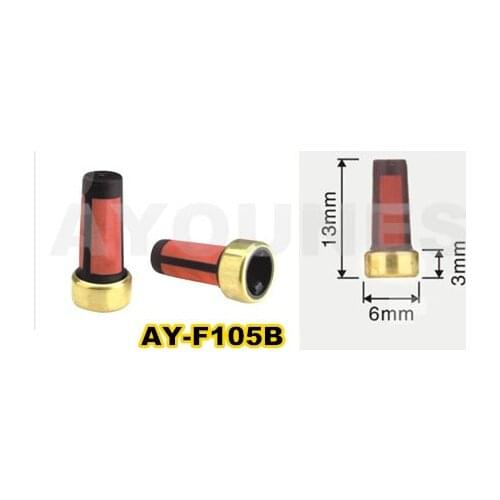 100pieces high quality fuel injector filter 13*6*3mm for Ford countour 1999-2000 (AY-F105B,13*6*3mm)