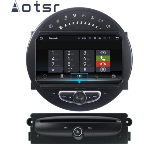 AOTSR 7 inch Android 9.0 GPS Navigation Car Radio Player For BMW Mini 2006-2013 Multimedia Player Tape Recorder Car stereo