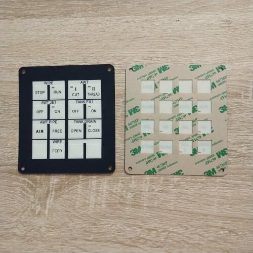 For Sodick new line cutting ALN series Chinese operation panel button film keyboard surface