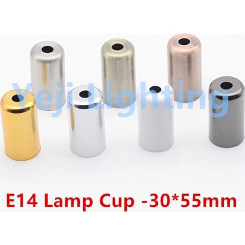 E14 socket lamp cup for E14 plastic lamp holder cover cap vintage retro Edison chandelier led pendant light lamp base fittings