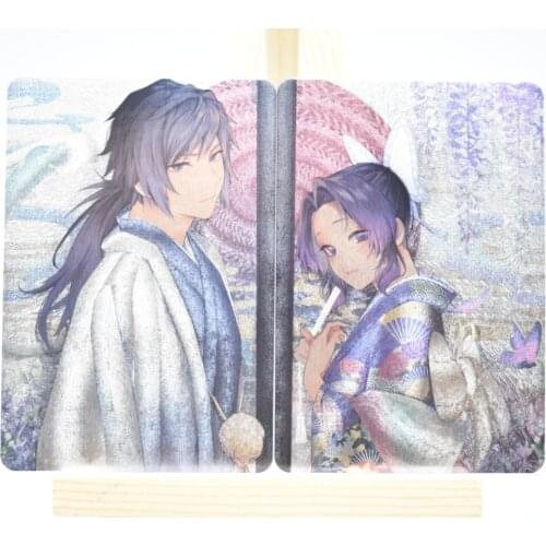 Demon Slayer Blade Tomioka Yoshiyuki Butterfly Shinobi Duo Pin Flash Flash Card Collection for Anime Card Lovers