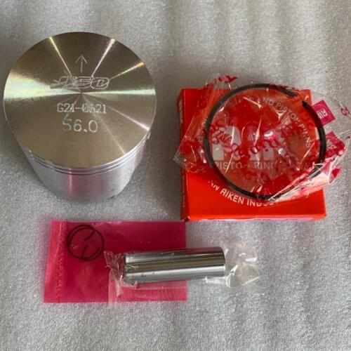 DIO50 JISO Piston Kit 54-56mm AF18 AF24 AF26 AF27 AF28 Big Bore 54.5mm 55mm 55.5mm 56mm Set Racing Tuning Engine Parts Dio 50