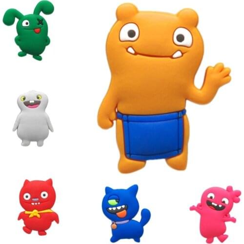 1PCS PVC Fridge magnet colorful cartoon figure home decoration collection Magnetic plate Whiteboard Photo Wall Message Sticker