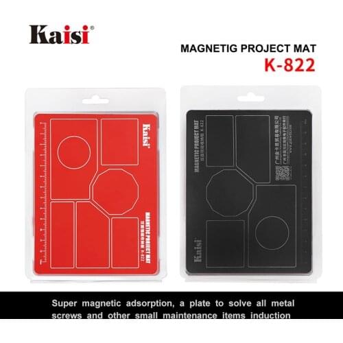 Magnetic Storage Mat Metal Tweezers Screw Storage Desk Mat Maintenance Platform For BGA Soldering Repair Station Repair Tools