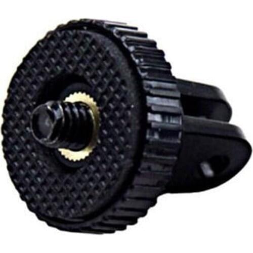 Mini Tripod Mount Adaptor Aluminum Alloy CNC 1/4inch Adapter For GoPro Head Hero 3/2/1 Accessorie EKEN Camera For DJI Screw R5Q3