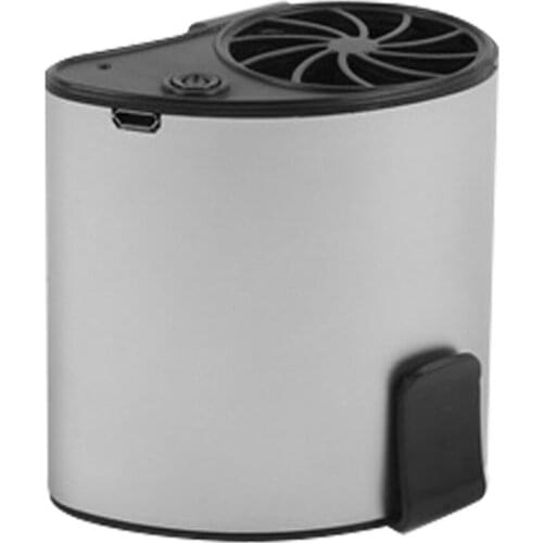 Mini 3 Speed Mobile Air Conditioning Outdoor Wearable Small Fan Portable USB Rechargeable Waist Fan Mini Clip Air Conditioner