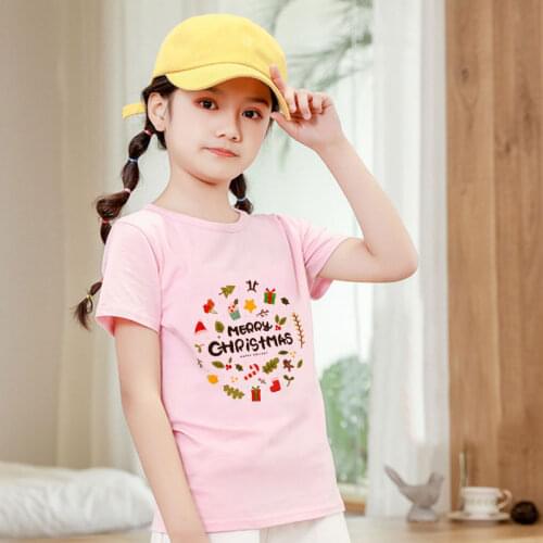 Fashion Christmas Plants Funny Graphic T Shirts T Shirt Boys Cute Toddler Girl Tshirt Unisex Girls Shirts 2 3 4 5 6 7 8 9 Years