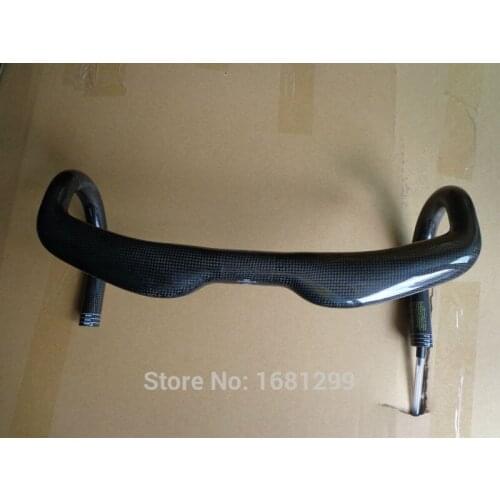 Newest VukaSprint V2 Road bike 3K full carbon fibre Handlebar carbon bicycle Handlebar 31.8*400/420/440mm light parts Free Ship