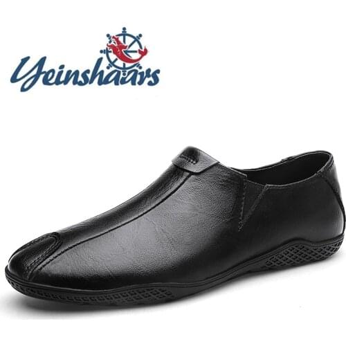 Mens Dress Shoes Business Bureau Loafers Spring Autumn Non-Slip Gents Elegantes Shoe Handmade Casual Slip on Footwear Mocasines