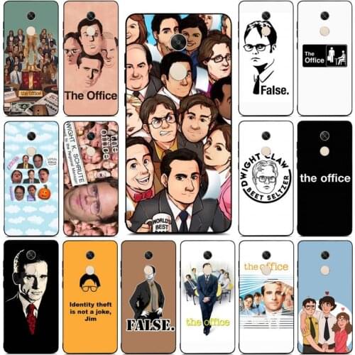 YNDFCNB The office tv show What She Said Phone Case for RedMi note 4 5 7 8 9 pro 8T 5A 4X case