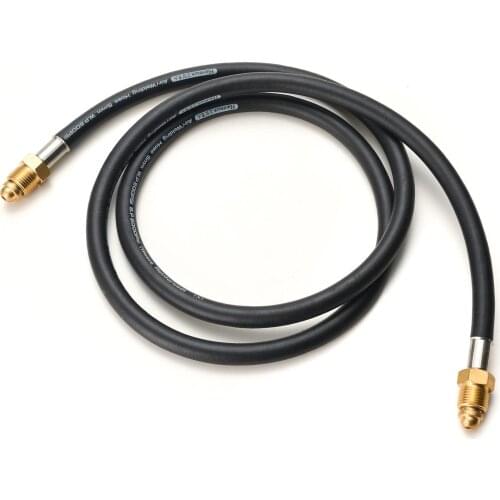 2020 new Durable AGPtek CO2 Flow Regulator Tube Gas Hose UNF 5/8 inch 6.56 feet For Mig Tig Auto Car Repair Tool parts